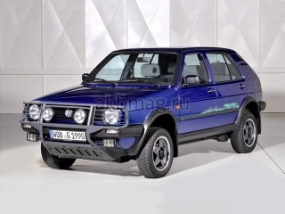 Volkswagen Golf Country 1990, 1991 годов выпуска