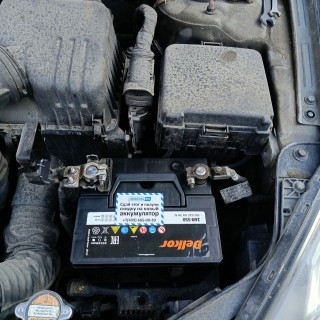 Замена аккумулятора на Kia Ceed I 2006 - 2010 1.6 (122 л.с.) Замена аккумулятора на Kia Ceed I 2006 - 2010 1.6 (122 л.с.)