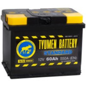 Аккумулятор Тюмень Standard 60L 60Ач 550А прям. пол. Аккумулятор Тюмень Standard 60L 60Ач 550А прям. пол.
