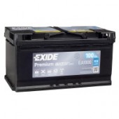 EXIDE Premium 100R EA1000 900A 353х175х190