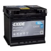 Аккумулятор EXIDE Premium 53R EA530 53Ач 540А обр. пол.