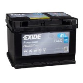 EXIDE Premium 61R EA612 600A 242х175х175  EXIDE Premium 61R EA612 600A 242х175х175