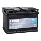 Аккумулятор EXIDE Premium 77R EA770 77Ач 760А обр. пол.