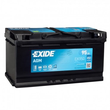 EXIDE Start-Stop AGM 95R EK950 850A 353х175х190