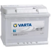 Аккумулятор VARTA Silver D39 (63L)  63Ач 610А прям. пол.