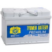 Аккумулятор Тюмень Premium 77L  77Ач 680А прям. пол.