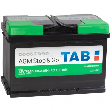 TAB AGM 70R 760A 278x175x190