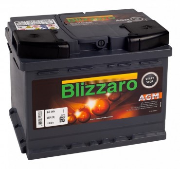 BLIZZARO AGM 60R 680A 242x175x190