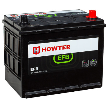 HOWTER EFB ASIA 75R 760A 264x173x225