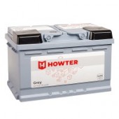 Аккумулятор HOWTER Grey 75RS 75Ач 700А обр. пол.