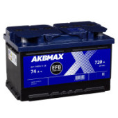 AKBMAX EFB 74R 720A 278x175x175 LB AKBMAX EFB 74R 720A 278x175x175 LB